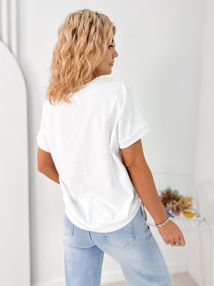BLUSE TIVOLI WEISS