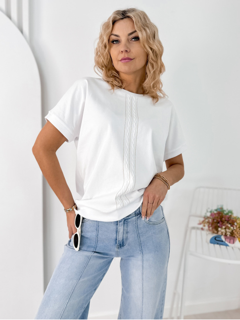 BLOUSE TIVOLI BLANC