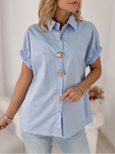 CHEMISE CUSTO BLEU