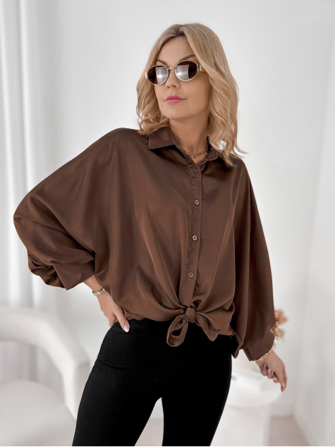 CHEMISE BRISTOL BRUN FONCÉ