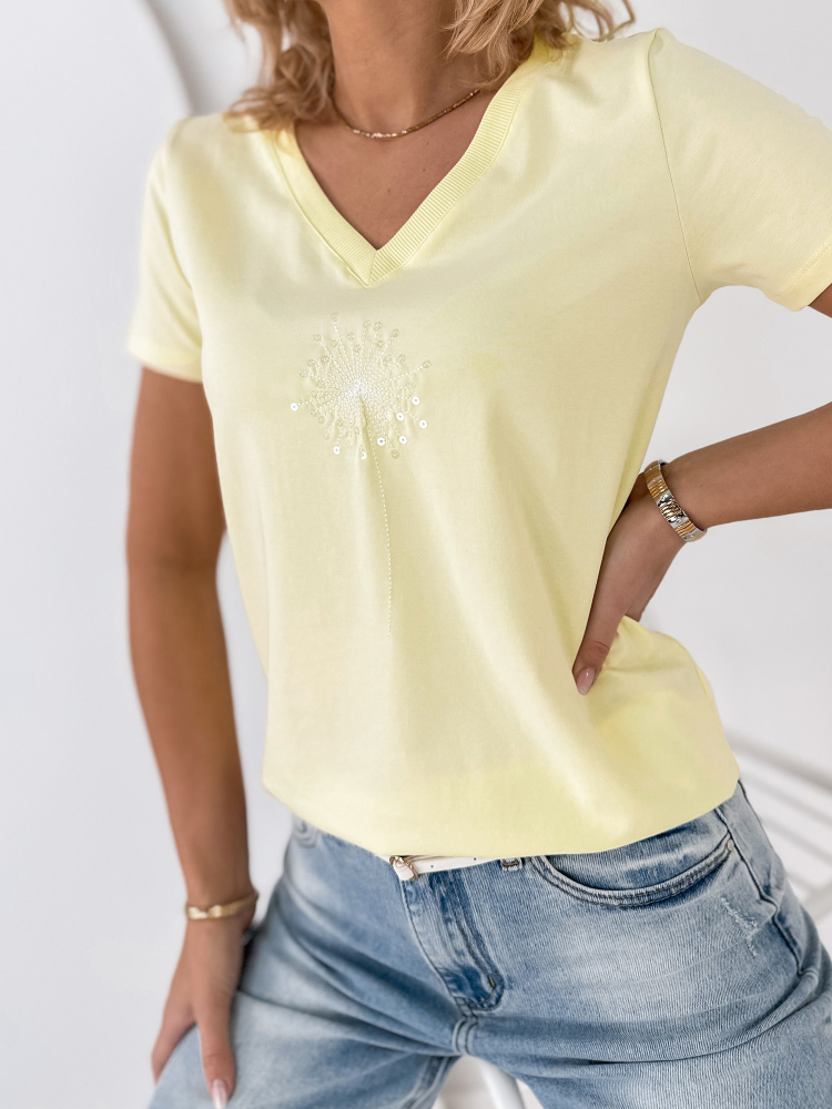 BLOUSE FELLINI YELLOW