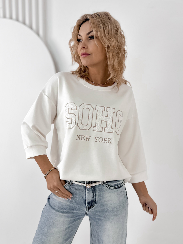 BLUSE ALCAZAR ECRU