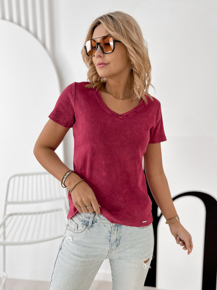 BLOUSE TALOS FRAMBOISE