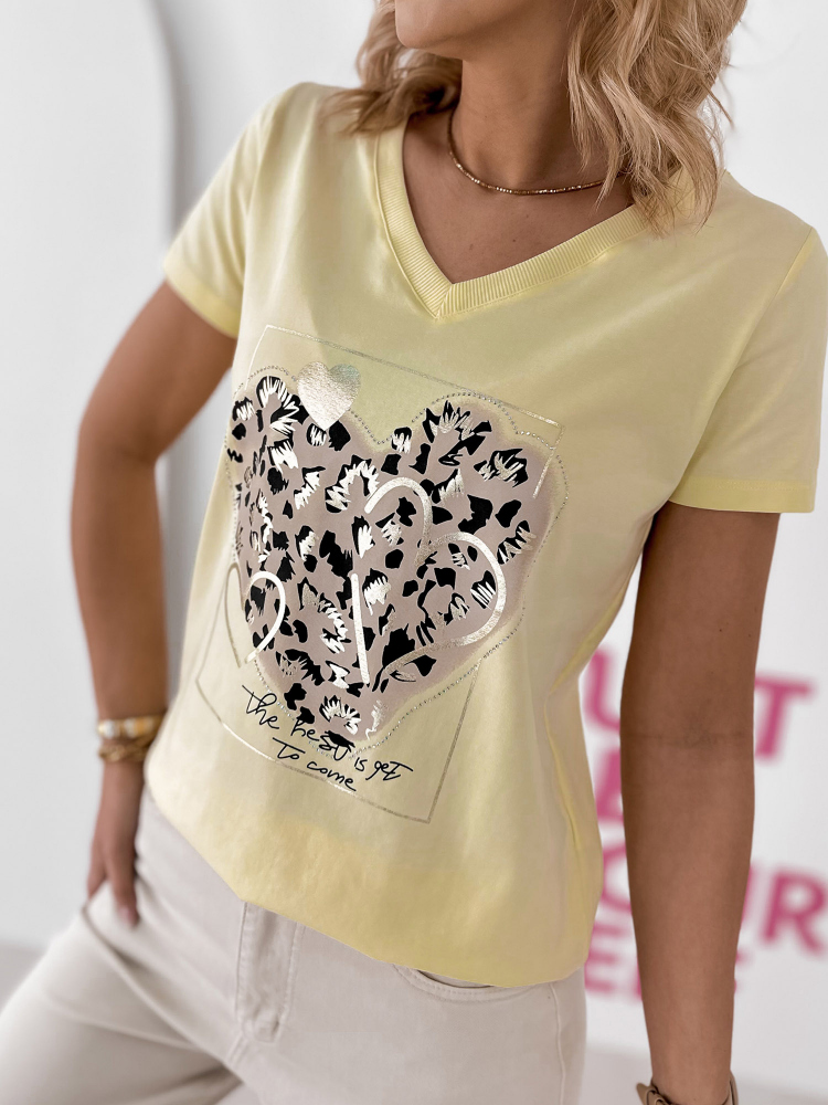 BLUZA CASPER GALBENA