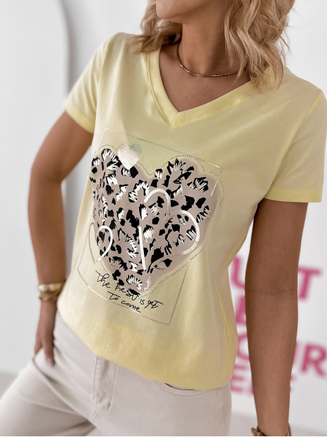 BLUSE CASPER GELBE