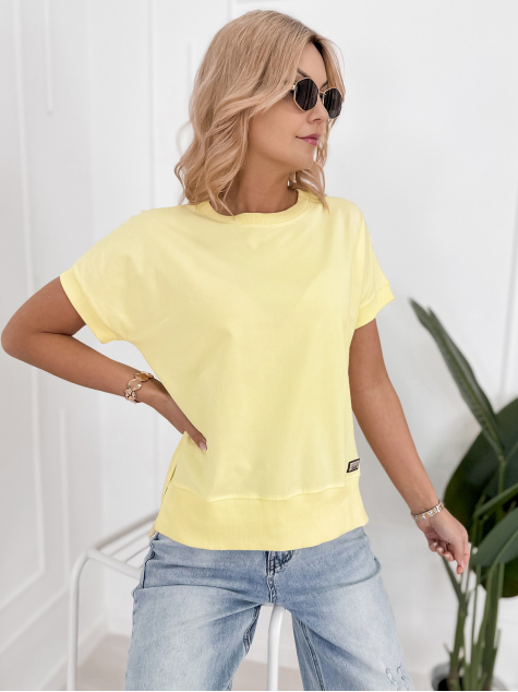 BLUZA VINGE GALBENA