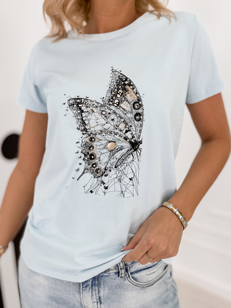 BLOUSE PUEBLO BLEU