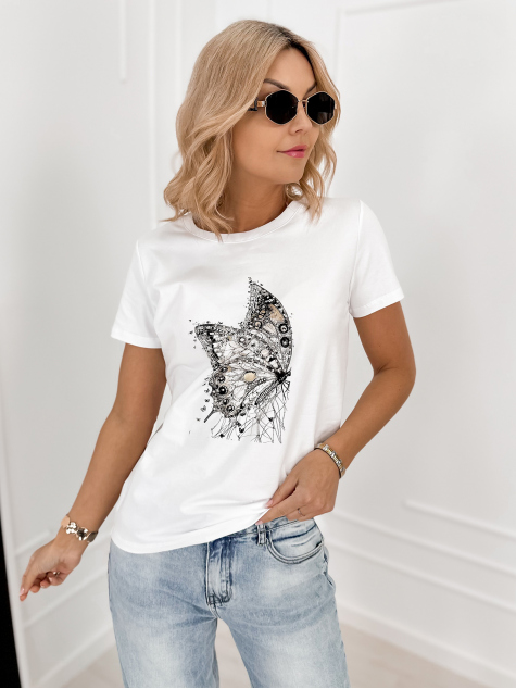 BLUSE PUEBLO WEISS