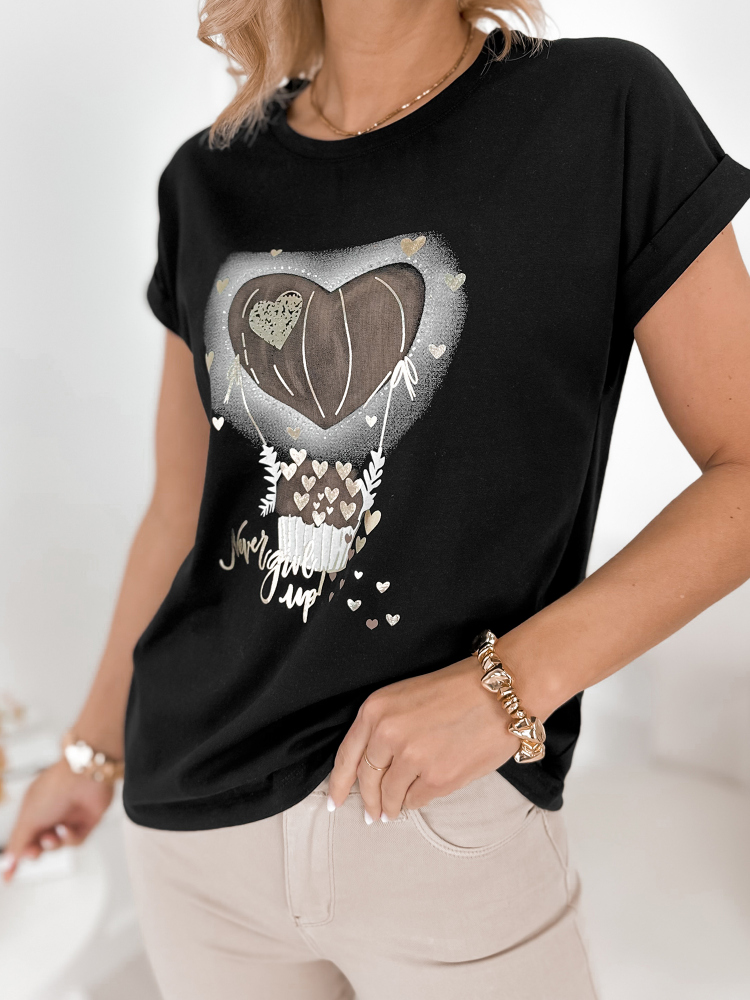 BLUSE ABILENE SCHWARZ