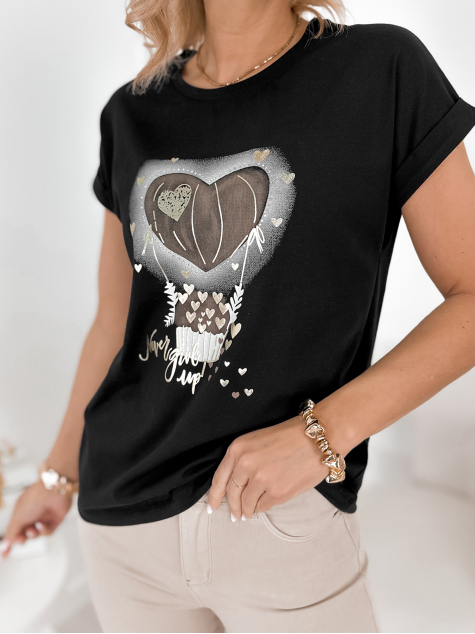BLOUSE ABILENE BLACK