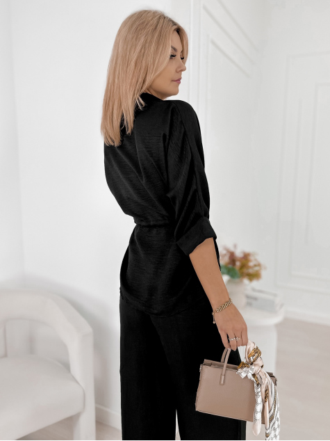 ENSEMBLE AMARANTE NOIR