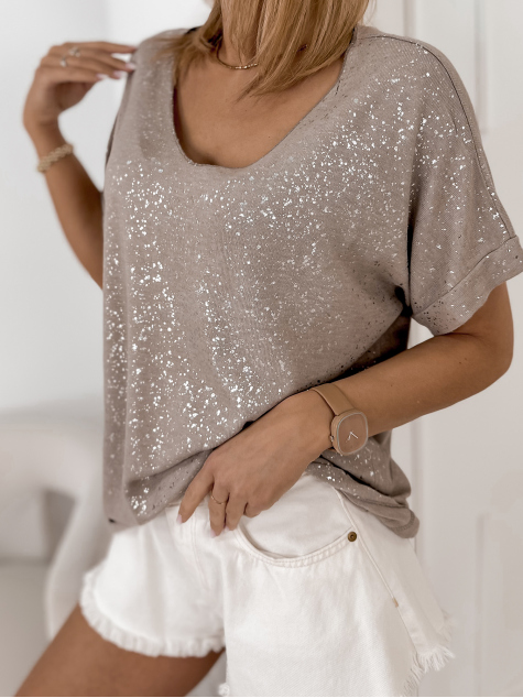 HALENKA ANTIGA TMAVĚ BÉŽOVÁ