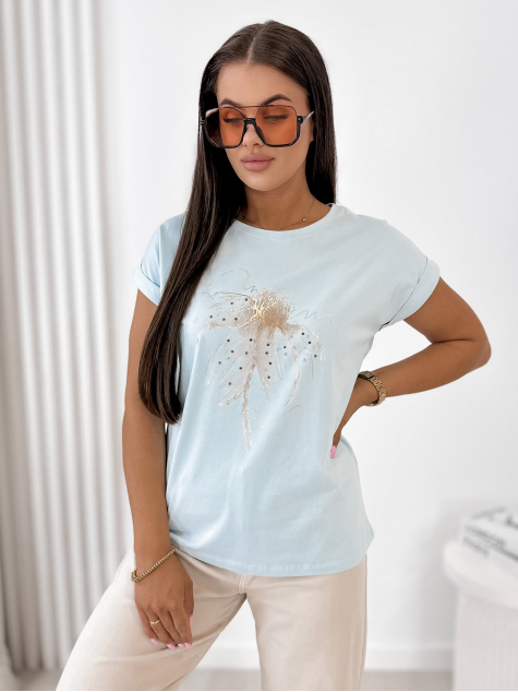 BLOUSE ALDISS BLUE