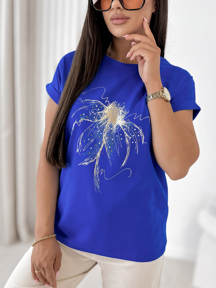 BLOUSE ALDISS CORNFLOWER BLUE