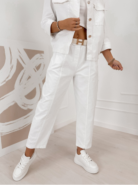 SET CORDUROY KARENIA WHITE