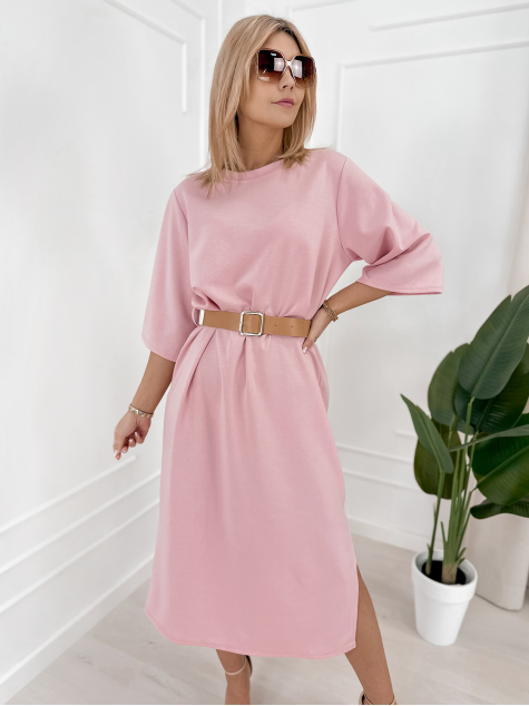ROBE VARDA ROSE POUDRE