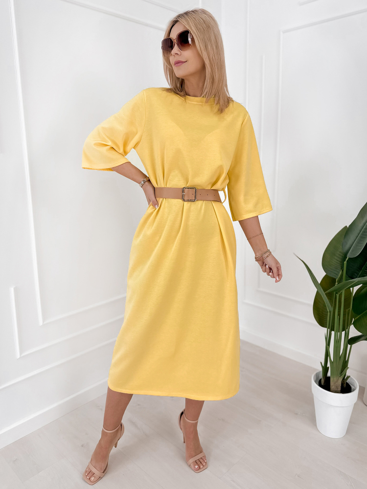 ROBE VARDA JAUNE
