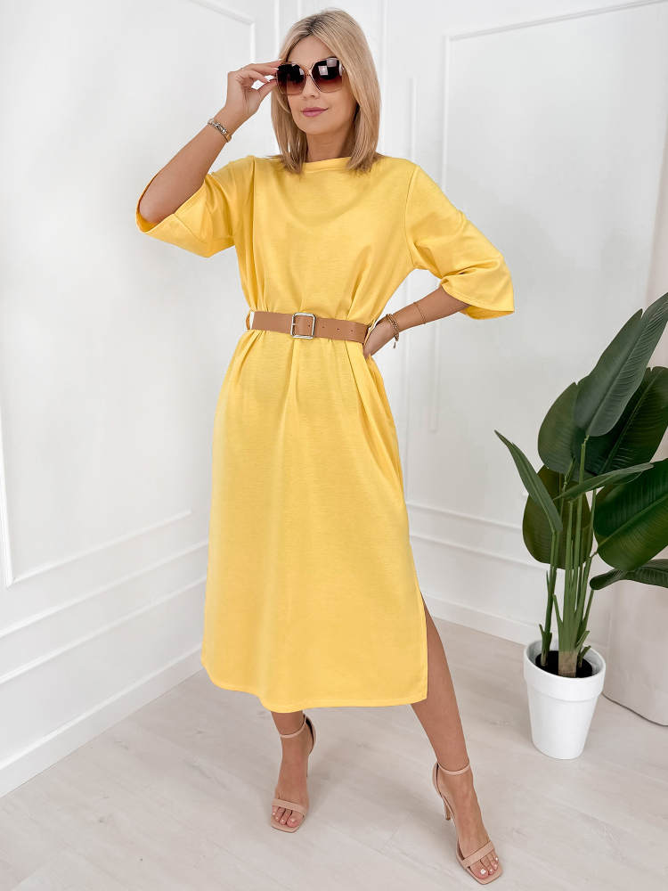 DRESS VARDA YELLOW