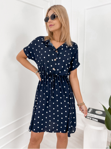 РОКЛЯ VALERIA NAVY BLUE