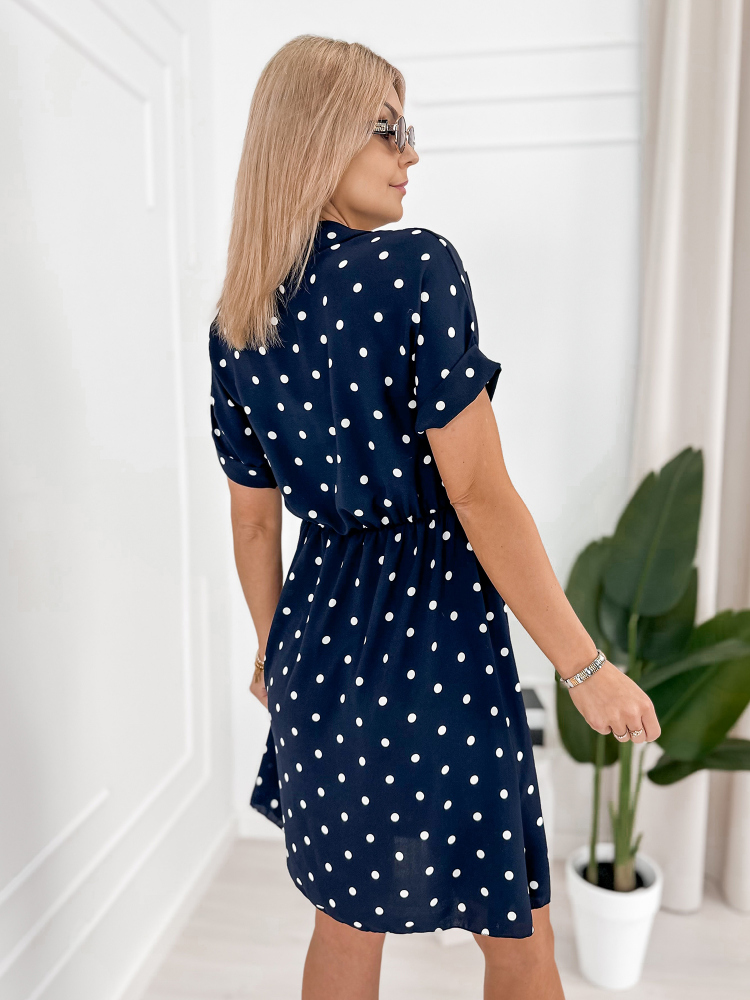 ROBE VALERIA BLEU MARINE