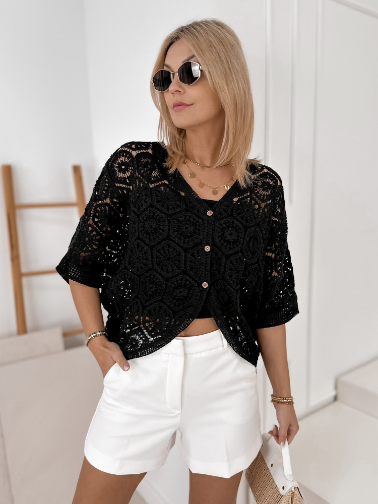 PULLOVER GASPARD SCHWARZ