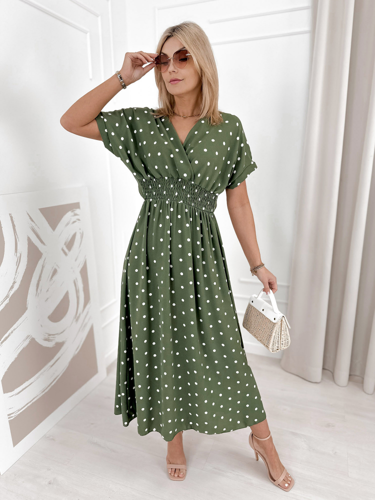 DRESS ALEJANDRO KHAKI