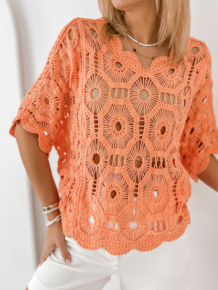 BLUZA BASTIEN PORTOCALIE