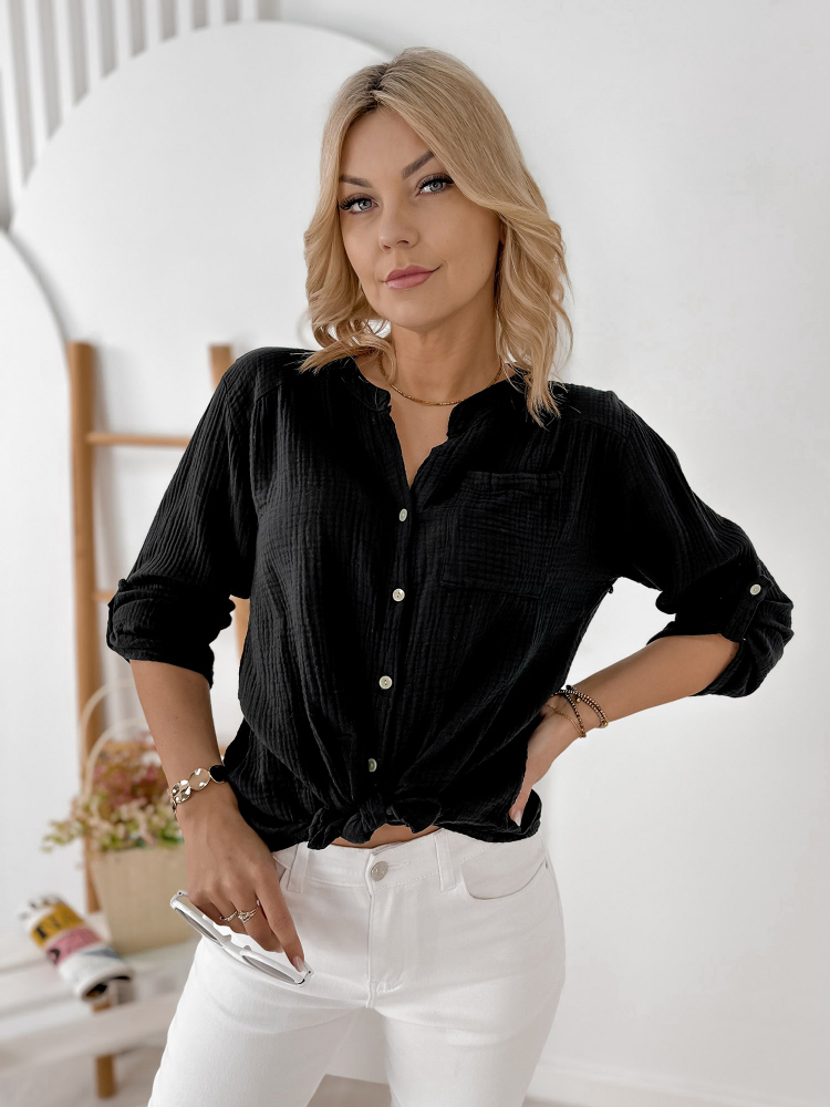 KOŠILE YANNE ČERNÁ