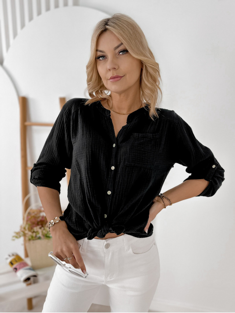 MARŠKINĖLIAI YANNE JUODA