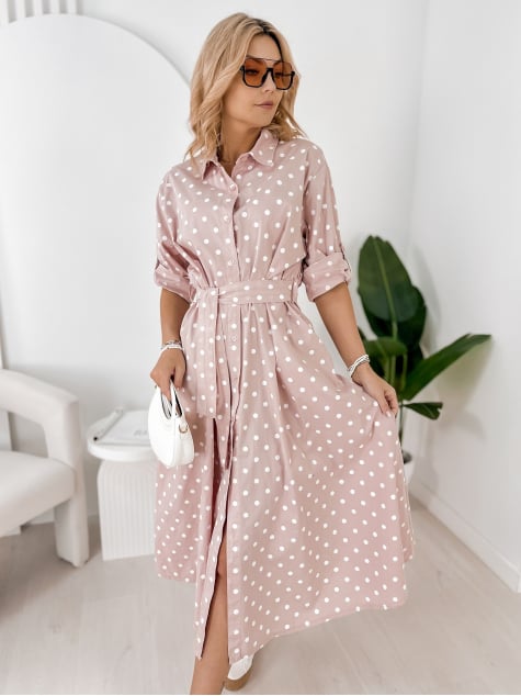 DRESS ANTONIA POWDER PINK