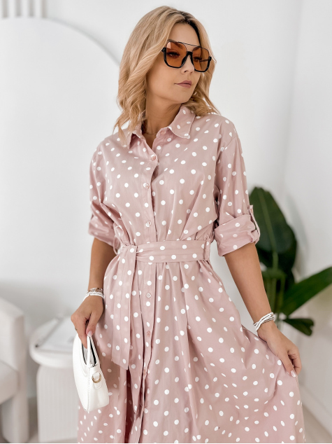 DRESS ANTONIA POWDER PINK