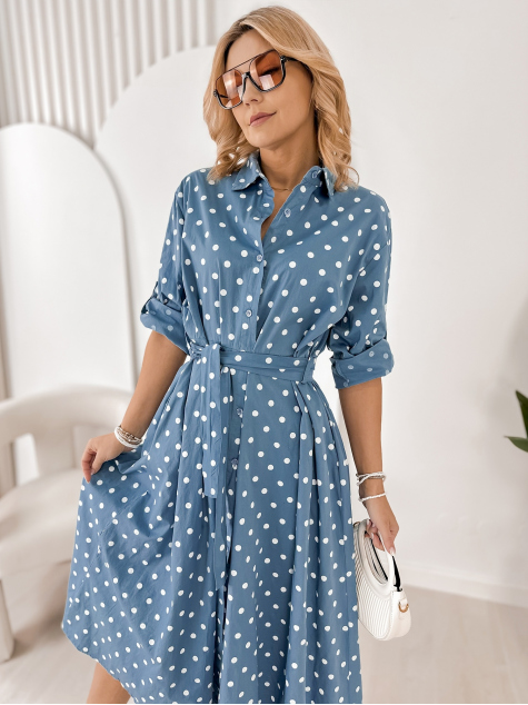 DRESS ANTONIA BLUE