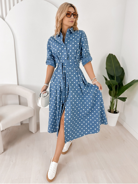 KLEID ANTONIA BLAU