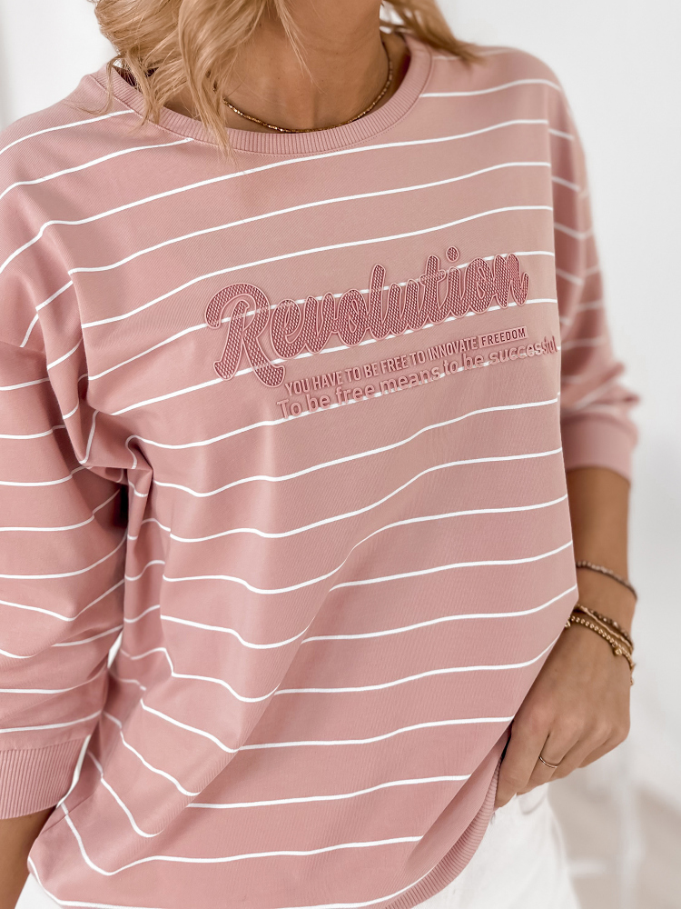 BLOUSE SAUNIERE ROSE POUDRE