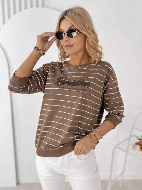 BLOUSE SAUNIERE BROWN