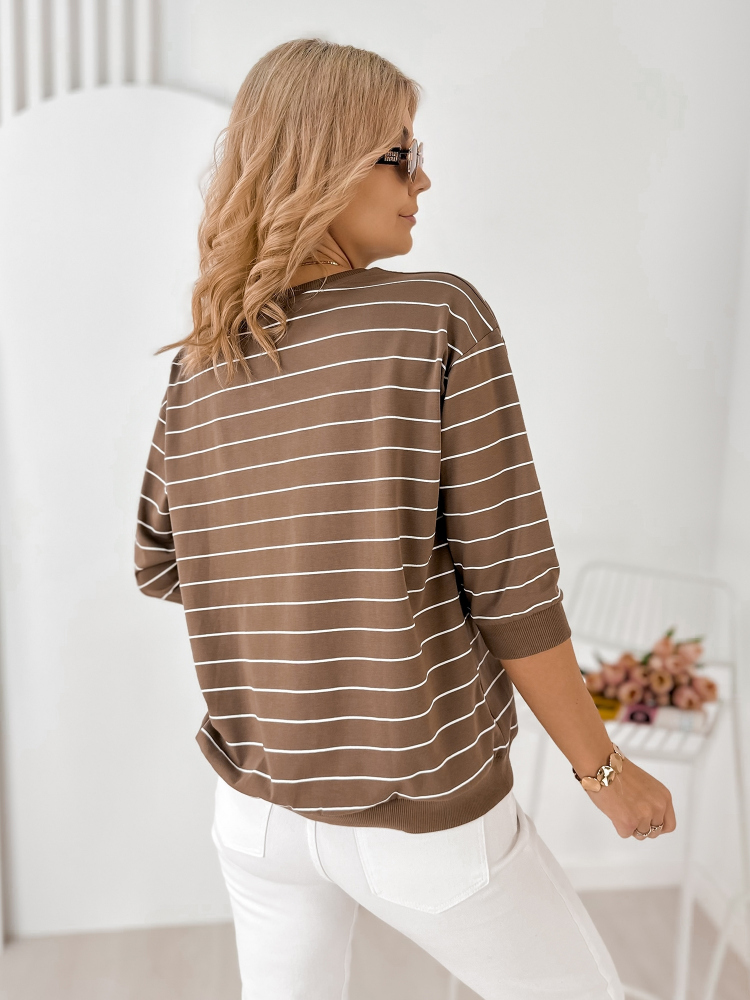 BLOUSE SAUNIERE BROWN