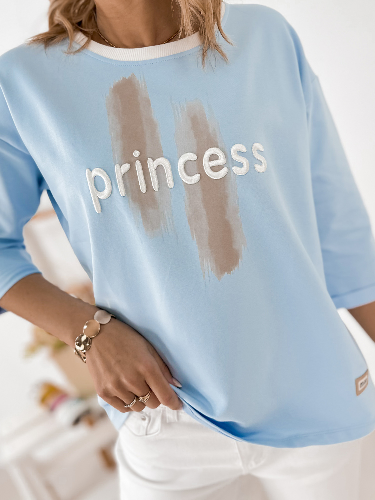 BLOUSE CAPELLA BLEU