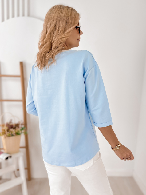 BLUZA CAPELLA BLUE