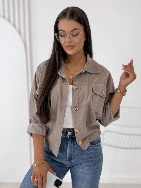 GEACA CORDUROY GERALDINE BEJ INCHIS