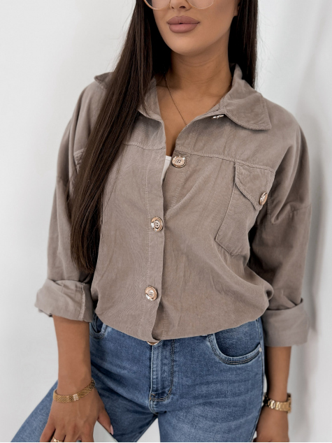 GEACA CORDUROY GERALDINE BEJ INCHIS