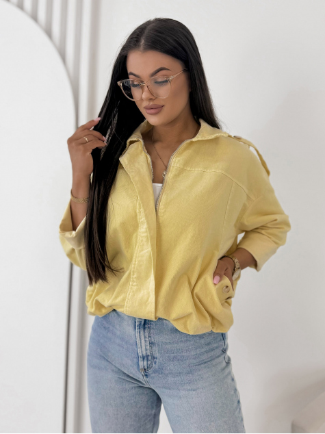 JACKET CORDUROY APOLLINE YELLOW