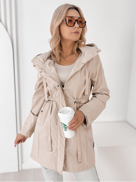 VESTE JULIEN BEIGE FONCÉ