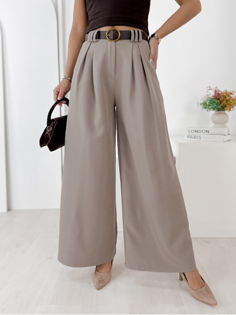 PANTS FIRENZE DARK BEIGE