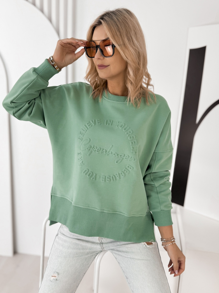 SWEATSHIRT COPENHAGEN PISTACHIO