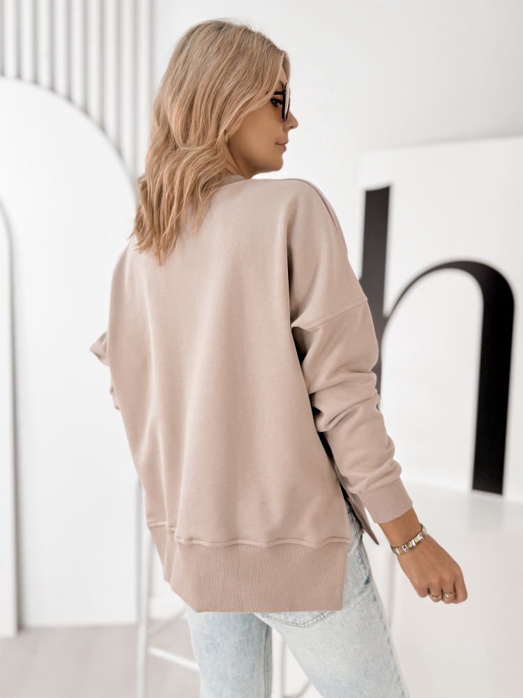SWEATSHIRT COPENHAGEN DARK BEIGE