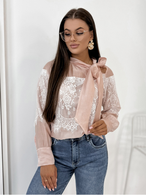 BLUZA RELICTA ROZ PUDRAT