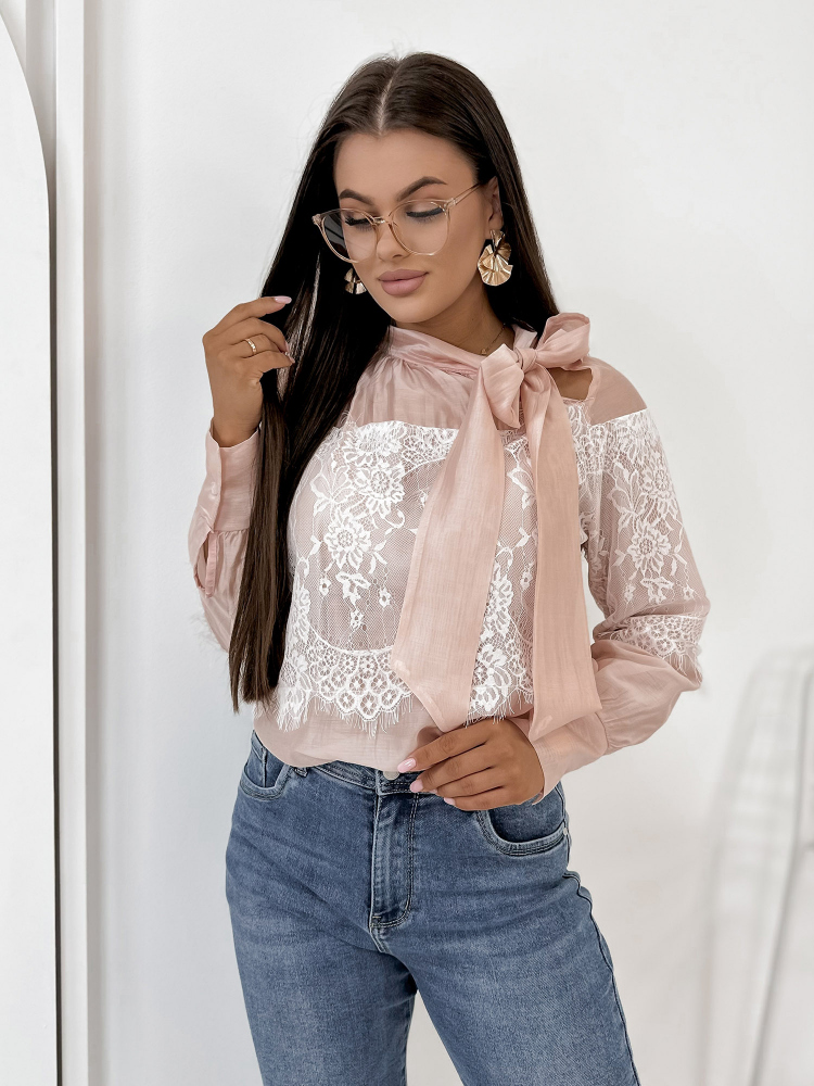 BLUZA RELICTA ROZ PUDRAT