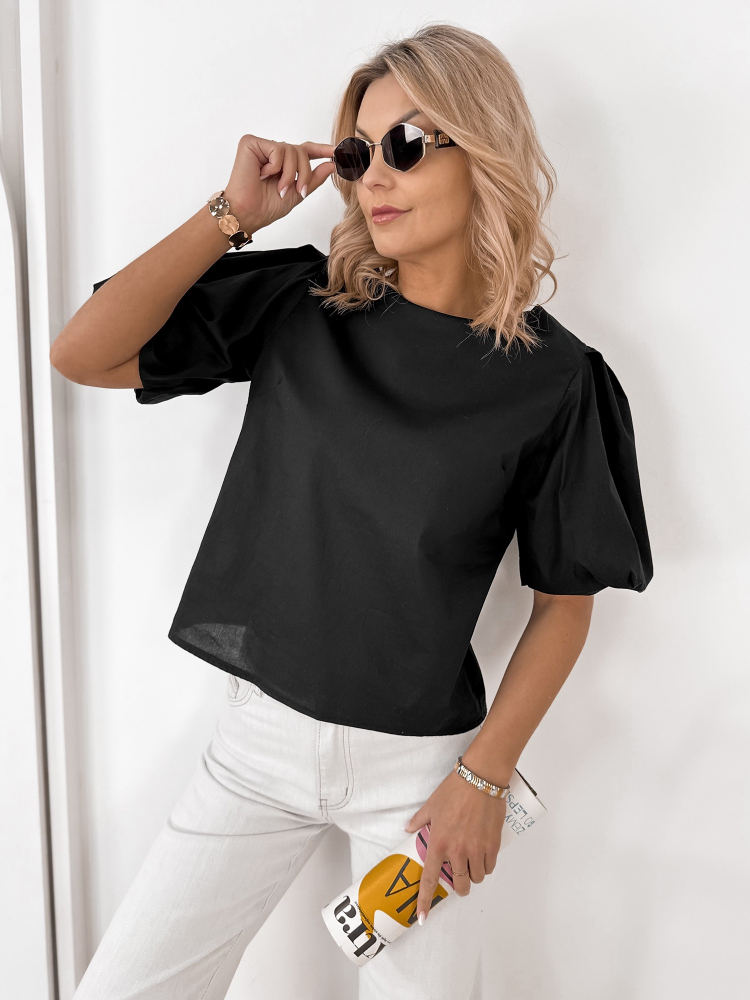 BLUSE AURELIUS SCHWARZ