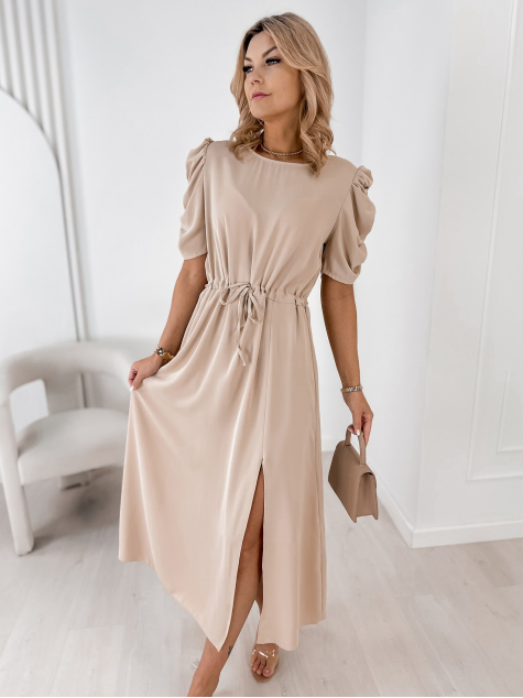 ROBE DRIVIA BEIGE
