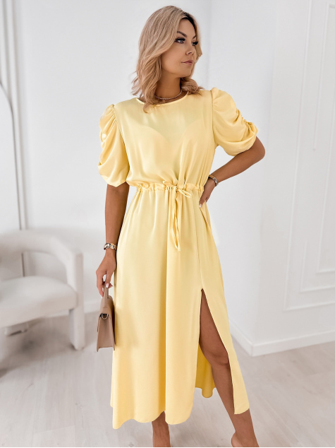 SUKNELĖ DRIVIA GELTONA